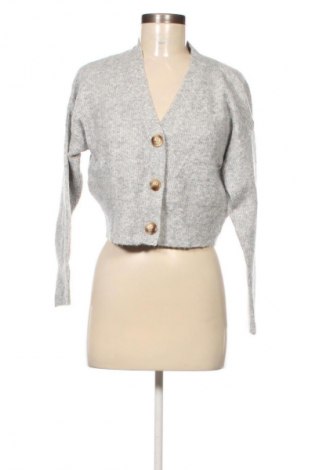 Дамска жилетка Bershka, Размер XS, Цвят Сив, Цена 18,99 лв.