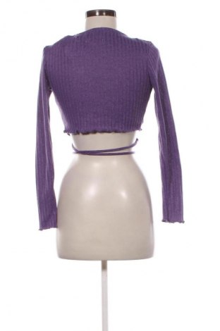 Damski kardigan Bershka, Rozmiar M, Kolor Fioletowy, Cena 69,99 zł