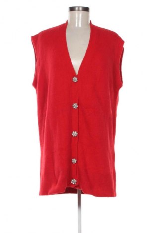 Дамска жилетка Brigitte, Размер XL, Цвят Червен, Цена 34,99 лв.
