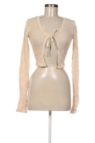 Cardigan de damă Double Woot, Mărime XS, Culoare Bej, Preț 13,99 Lei