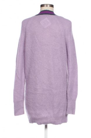 Damen Strickjacke Hallhuber, Größe S, Farbe Lila, Preis 20,99 €