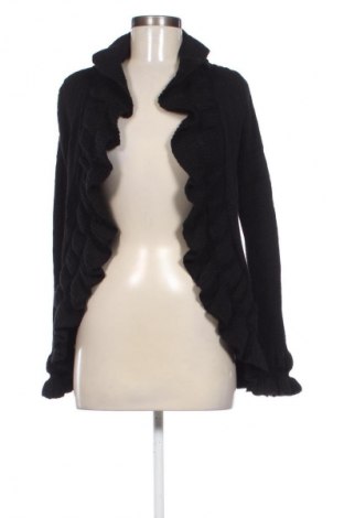 Γυναικεία ζακέτα Lisa Tossa, Μέγεθος M, Χρώμα Μαύρο, Τιμή 7,99 €