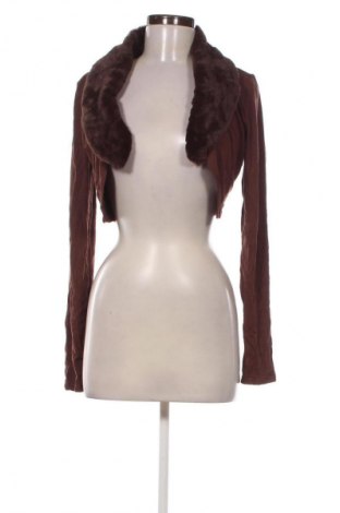 Damen Strickjacke Pretty Little Thing, Größe M, Farbe Braun, Preis 6,99 €