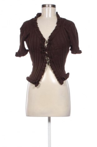 Дамска жилетка Rokoko, Размер M, Цвят Кафяв, Цена 5,99 лв.
