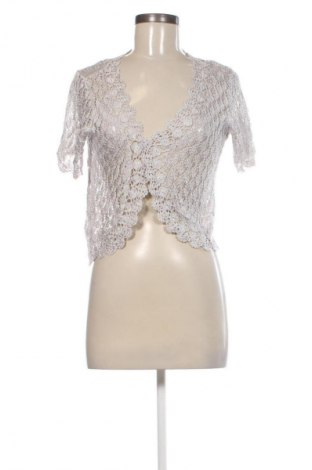 Damen Strickjacke Roman, Größe M, Farbe Silber, Preis € 10,99