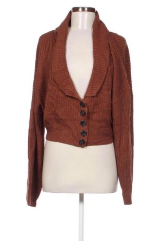 Damen Strickjacke SHEIN, Größe XXL, Farbe Braun, Preis € 15,99