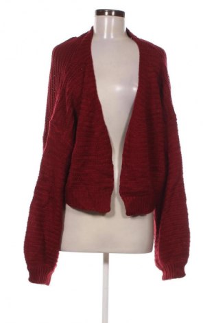 Dámsky kardigán SHEIN, Veľkosť 3XL, Farba Červená, Cena  12,95 €