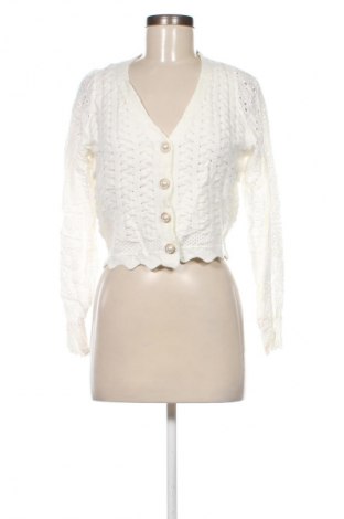 Damen Strickjacke SHEIN, Größe M, Farbe Weiß, Preis € 8,99