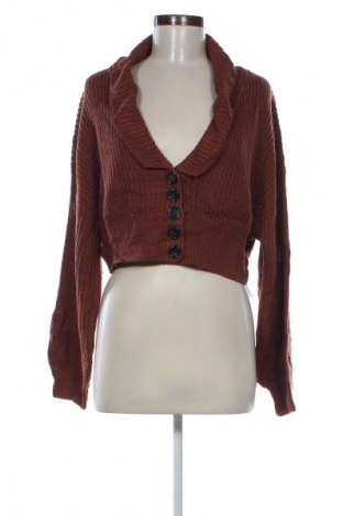 Damen Strickjacke SHEIN, Größe XL, Farbe Braun, Preis € 12,99