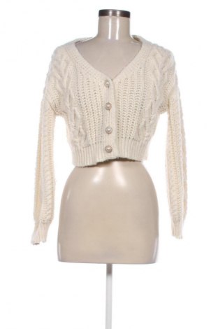 Дамска жилетка SHEIN, Размер S, Цвят Екрю, Цена 28,88 лв.