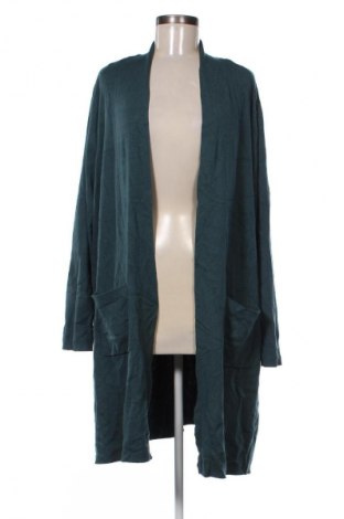 Damen Strickjacke Selection By Ulla Popken, Größe XXL, Farbe Grün, Preis € 22,99