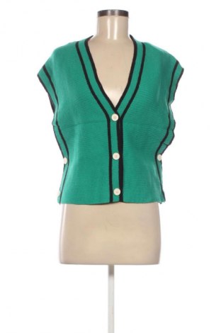 Дамска жилетка Unbranded, Размер S, Цвят Зелен, Цена 16,99 лв.