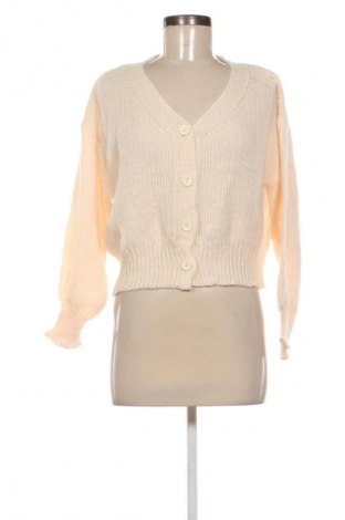 Γυναικεία ζακέτα Unbranded, Μέγεθος M, Χρώμα Εκρού, Τιμή 9,99 €