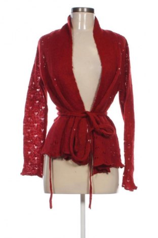 Damski kardigan Unbranded, Rozmiar L, Kolor Czerwony, Cena 66,67 zł