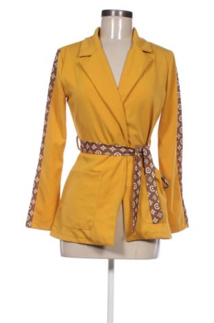 Дамска жилетка Unbranded, Размер M, Цвят Оранжев, Цена 54,34 лв.