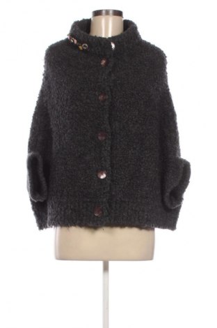 Γυναικεία ζακέτα Virna Dro, Μέγεθος M, Χρώμα Γκρί, Τιμή 37,99 €