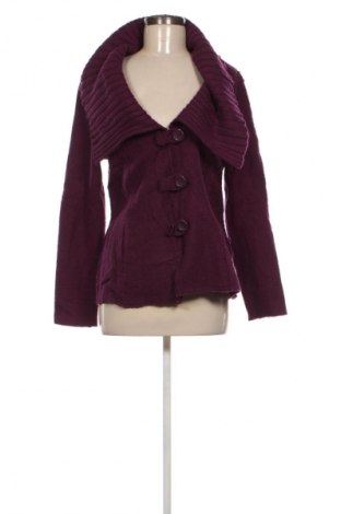 Damen Strickjacke Wissmach, Größe M, Farbe Lila, Preis 17,99 €