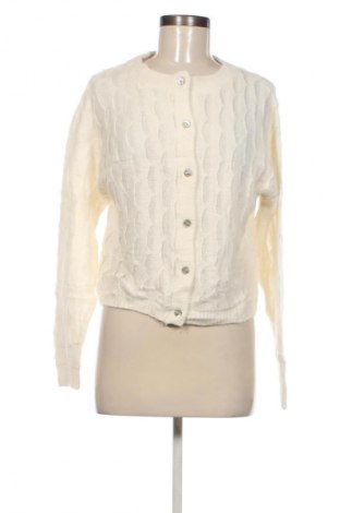 Damen Strickjacke Zara, Größe L, Farbe Weiß, Preis € 15,99