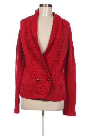 Damen Strickjacke Zara, Größe L, Farbe Rot, Preis 21,99 €