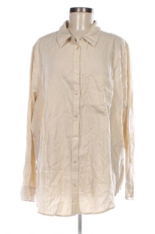 Γυναικείο πουκάμισο Base Level, Μέγεθος XXL, Χρώμα  Μπέζ, Τιμή 56,99 €
