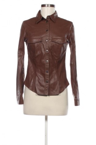 Dámská košile  Bershka, Velikost S, Barva Hnědá, Cena  316,00 Kč