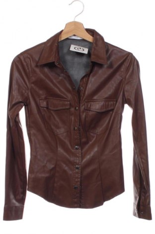 Damska koszula Bershka, Rozmiar XS, Kolor Brązowy, Cena 57,47 zł