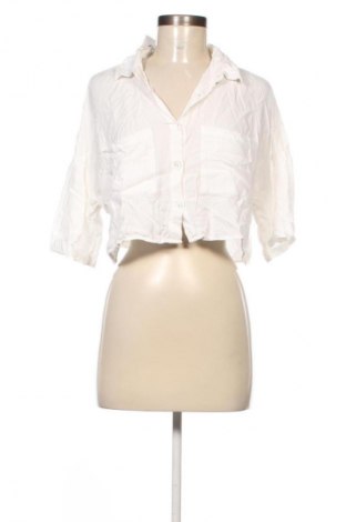 Damska koszula Bershka, Rozmiar L, Kolor Biały, Cena 46,99 zł
