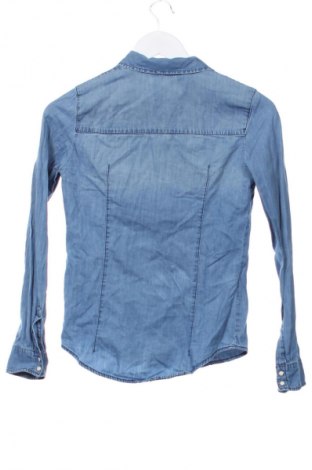 Cămașă de femei Bershka, Mărime XS, Culoare Albastru, Preț 65,79 Lei
