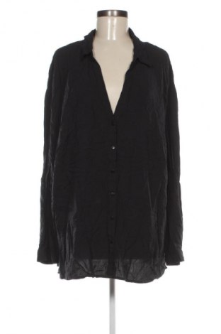 Γυναικείο πουκάμισο Bpc Bonprix Collection, Μέγεθος 3XL, Χρώμα Μαύρο, Τιμή 16,99 €