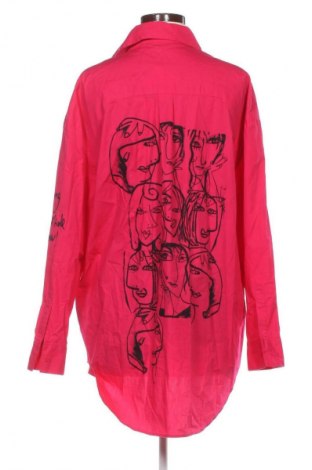 Дамска риза Desigual, Размер XXL, Цвят Розов, Цена 55,99 лв.
