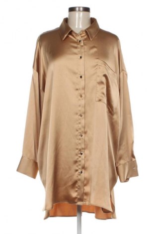 Γυναικείο πουκάμισο F&F, Μέγεθος XL, Χρώμα  Μπέζ, Τιμή 12,79 €