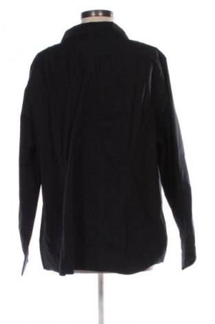 Γυναικείο πουκάμισο FLG, Μέγεθος 3XL, Χρώμα Μαύρο, Τιμή 24,99 €