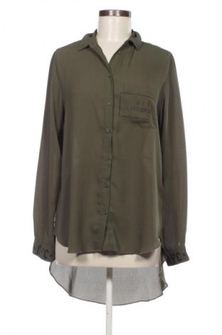 Дамска риза Fb Sister, Размер S, Цвят Зелен, Цена 16,99 лв.
