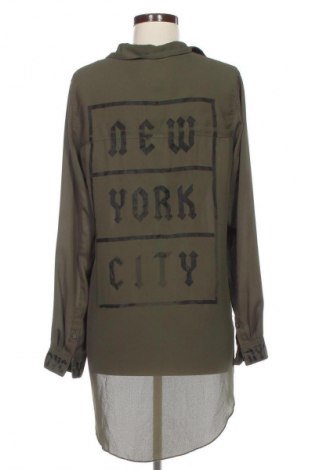 Дамска риза Fb Sister, Размер S, Цвят Зелен, Цена 16,99 лв.