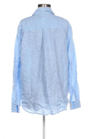 Γυναικείο πουκάμισο H&M, Μέγεθος XXL, Χρώμα Μπλέ, Τιμή 16,99 €