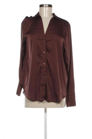 Дамска риза H&M, Размер S, Цвят Кафяв, Цена 13,99 лв.