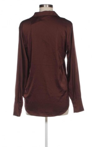 Дамска риза H&M, Размер S, Цвят Кафяв, Цена 13,99 лв.
