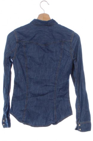 Дамска риза H&M, Размер XS, Цвят Син, Цена 25,99 лв.