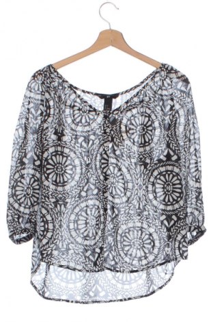 Γυναικείο πουκάμισο H&M, Μέγεθος XS, Χρώμα Πολύχρωμο, Τιμή 5,99 €