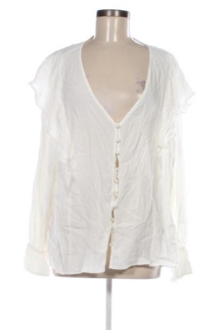 Cămașă de femei H&M, Mărime XXL, Culoare Ecru, Preț 65,79 Lei