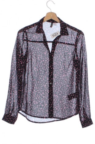 Γυναικείο πουκάμισο H&M Divided, Μέγεθος XXS, Χρώμα Πολύχρωμο, Τιμή 2,99 €