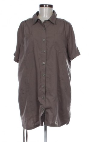 Дамска риза Jack Wolfskin, Размер XXL, Цвят Кафяв, Цена 81,55 лв.