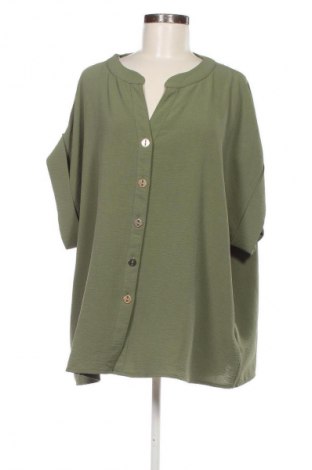 Dámska košeľa  LC Waikiki, Veľkosť XXL, Farba Zelená, Cena  19,95 €