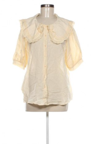 Дамска риза Mango, Размер XL, Цвят Жълт, Цена 26,98 лв.