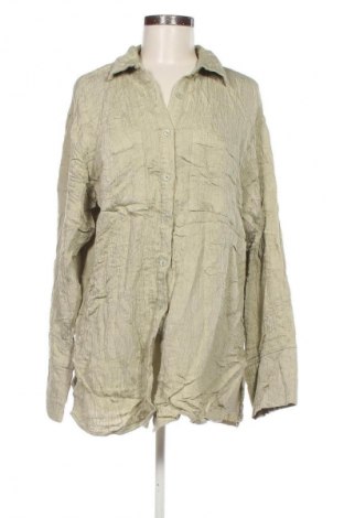 Дамска риза NA-KD, Размер M, Цвят Зелен, Цена 15,99 лв.