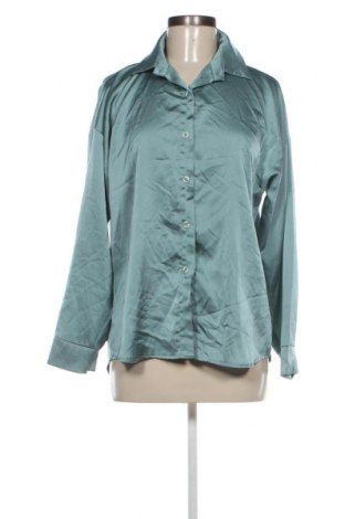 Γυναικείο πουκάμισο NEW COLLECTION, Μέγεθος L, Χρώμα Πράσινο, Τιμή 13,99 €