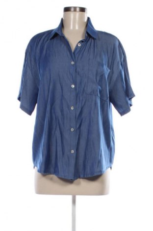 Дамска риза NEW COLLECTION, Размер L, Цвят Син, Цена 19,99 лв.
