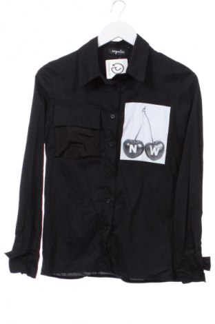 Γυναικείο πουκάμισο Negative, Μέγεθος XS, Χρώμα Μαύρο, Τιμή 12,79 €
