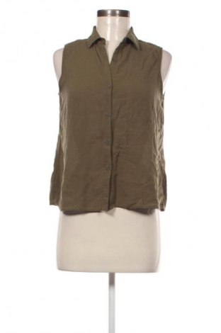 Cămașă de femei Pull&Bear, Mărime M, Culoare Verde, Preț 66,00 Lei