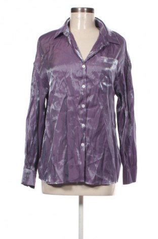 Дамска риза Romwe, Размер S, Цвят Лилав, Цена 24,80 лв.